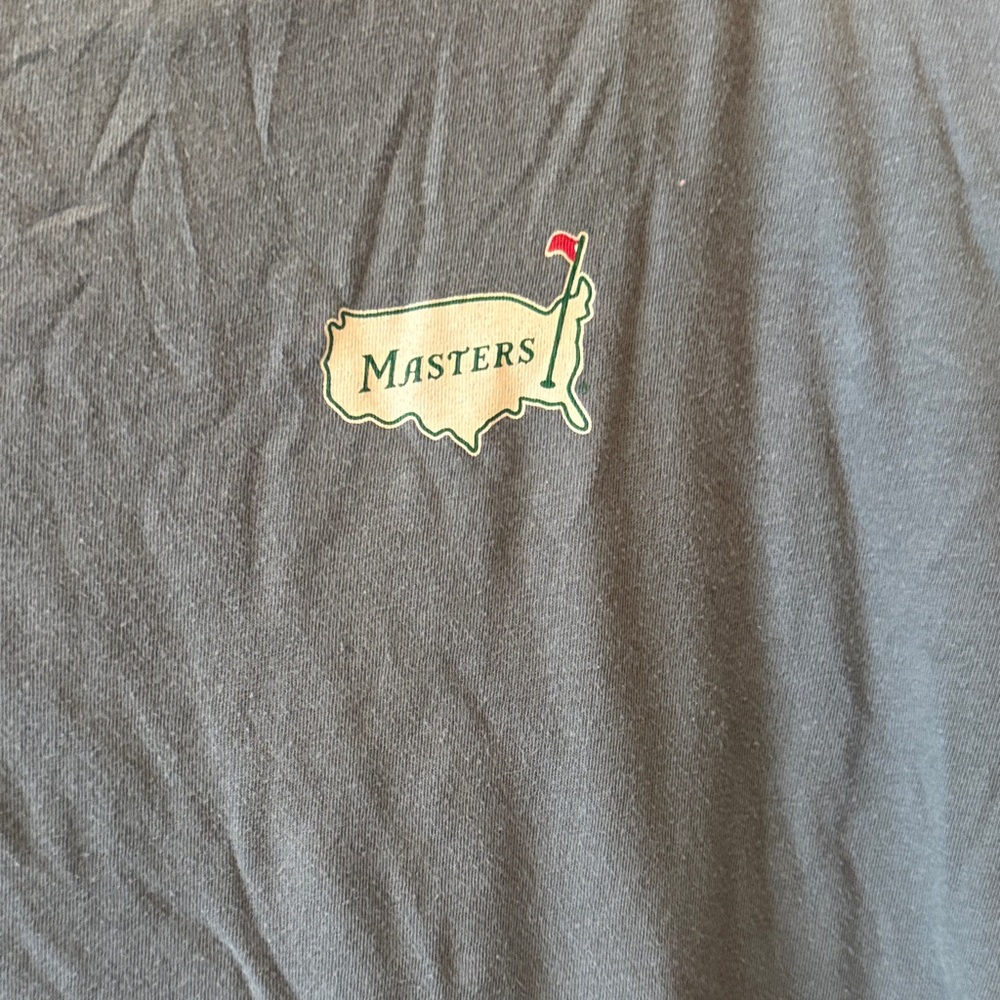 Masters Blue/Gray Tee with Emblem